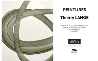 Peintures de Thierry Lange – expo du 20/07 au 28/08/2021