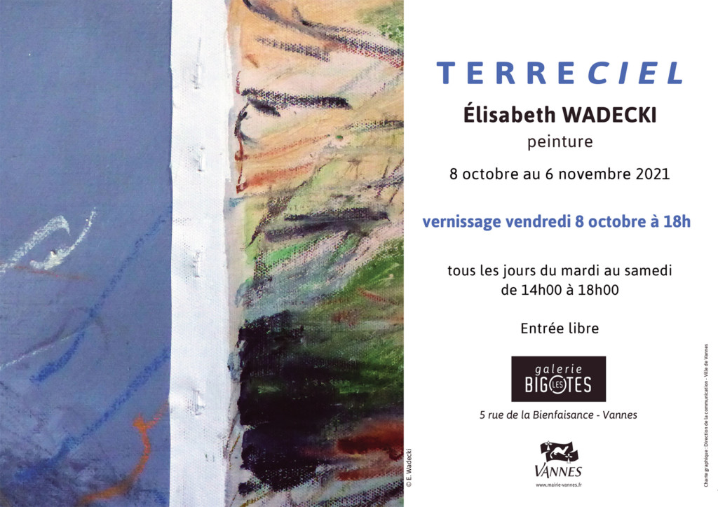 Exposition  “TERRECIEL”  de l’artiste Elisabeth Wadecki